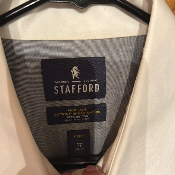 3 Stafford Dress Shirts - Picture 6 of 11